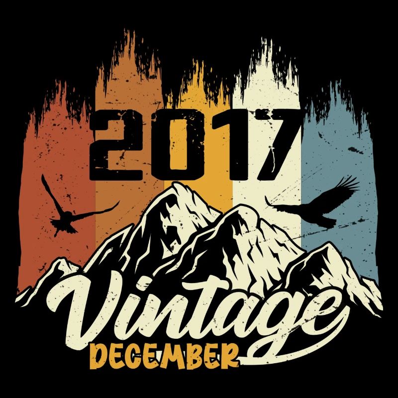 Geburtstagsgeschenk geboren im Dezember 2017