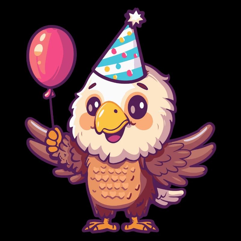 Adler Geburtstag Comic