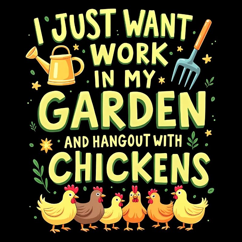 Garden Chickens
