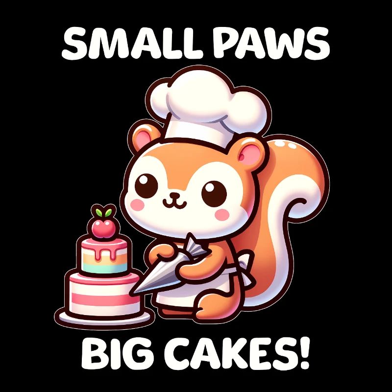 Pastry chef squirrel