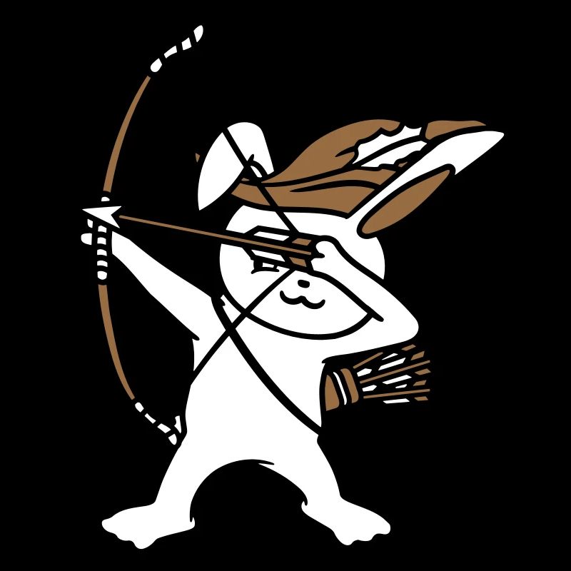 Lapin Archer Médiéval Flèche Tir à l’arc