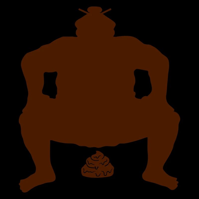 Häufchen Sumo Ringer