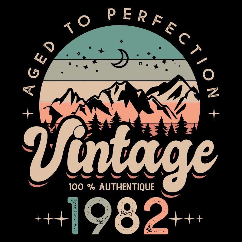 1982 Vintage anniversaire 40 ans