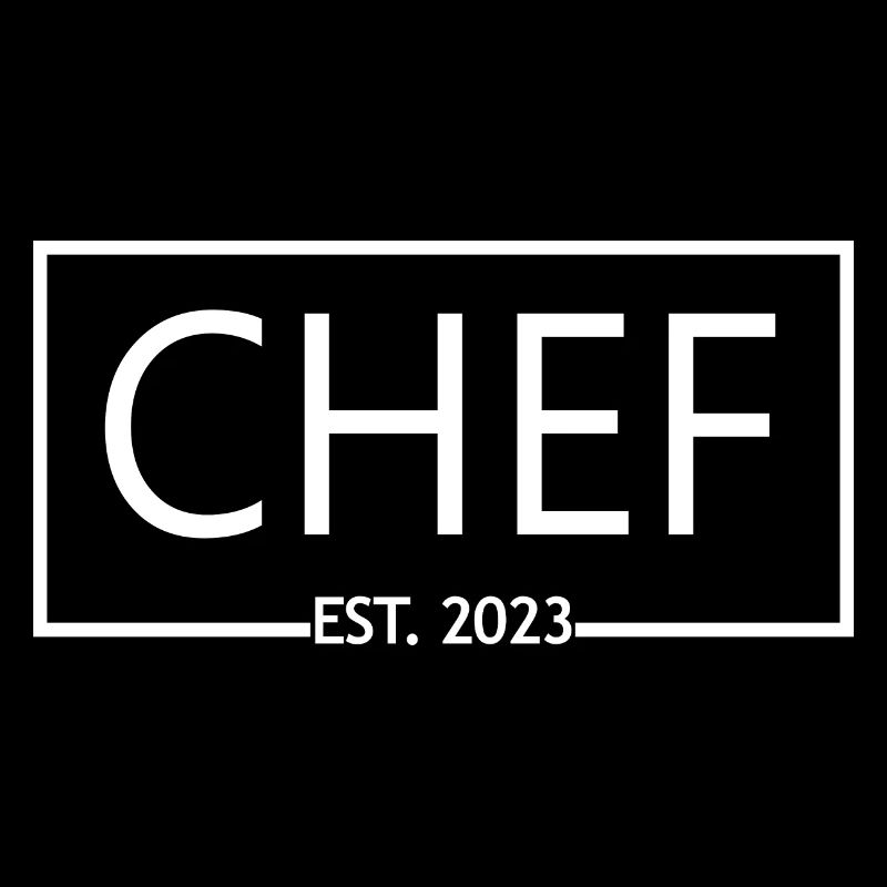 Chef Est. 2023 Graduated Chef Culinary Art Student