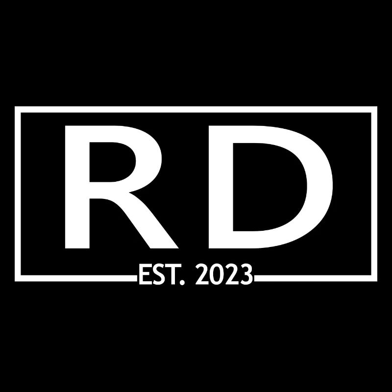 RD Est. 2023 Abschluss Ernährungsberater Student Geschenk