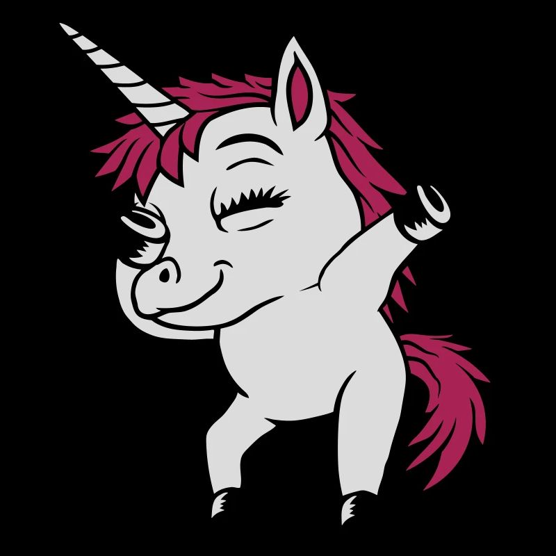 Party Einhorn Dabbing tanzen