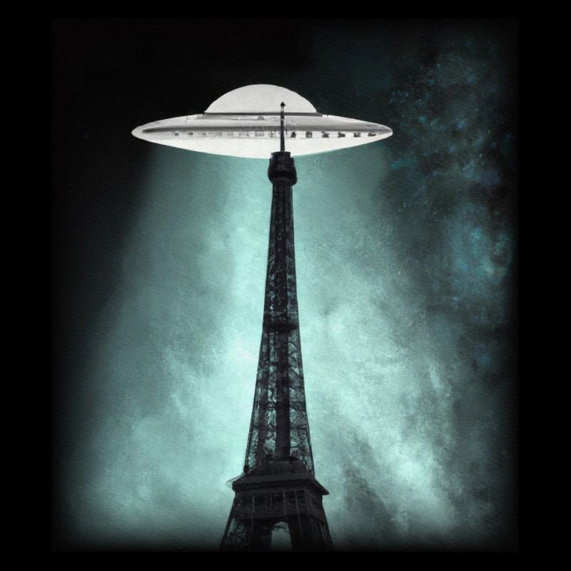 UFO Over Paris