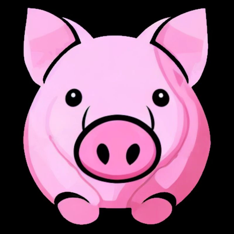 Cochon mignon Cochons Kawaii Animal 7