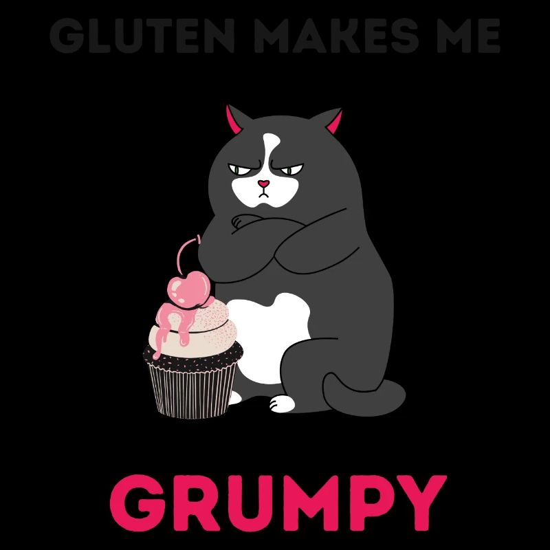 Gluten Makes Me Grumpy (gluten free, celiac)