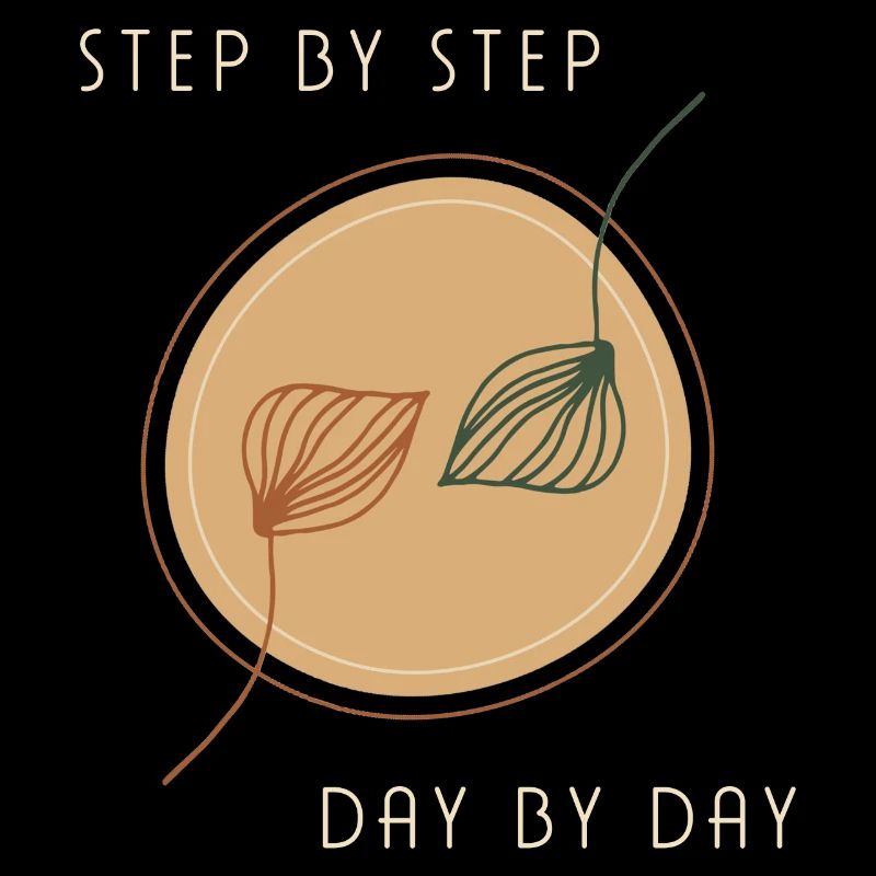 step by step day by day