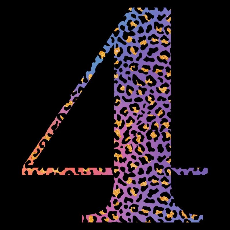 4e anniversaire léopard