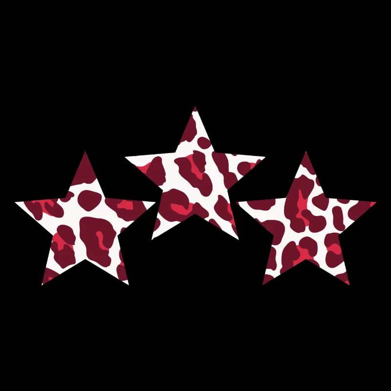 Etoile leopard imprimer