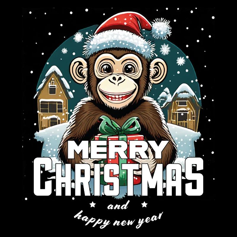 Christmas Monkey