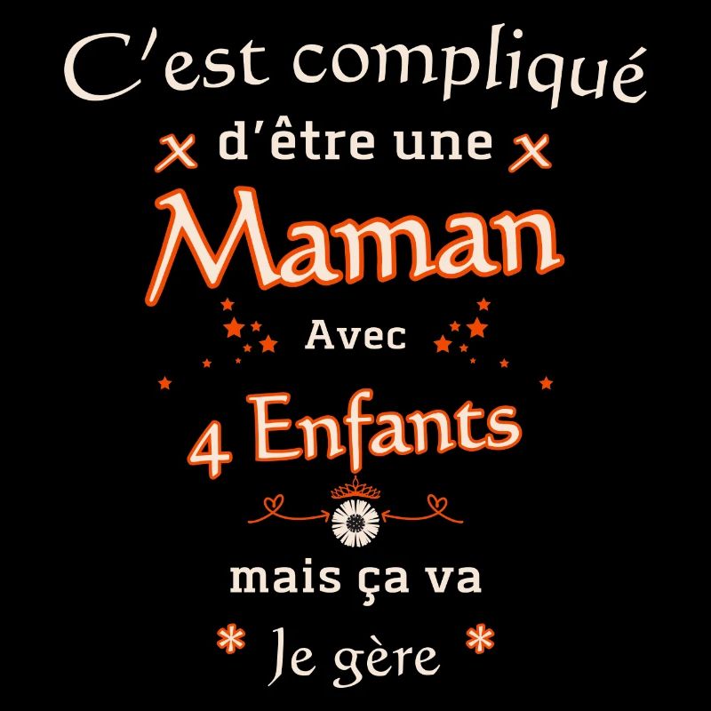 Maman Avec 4 Enfants