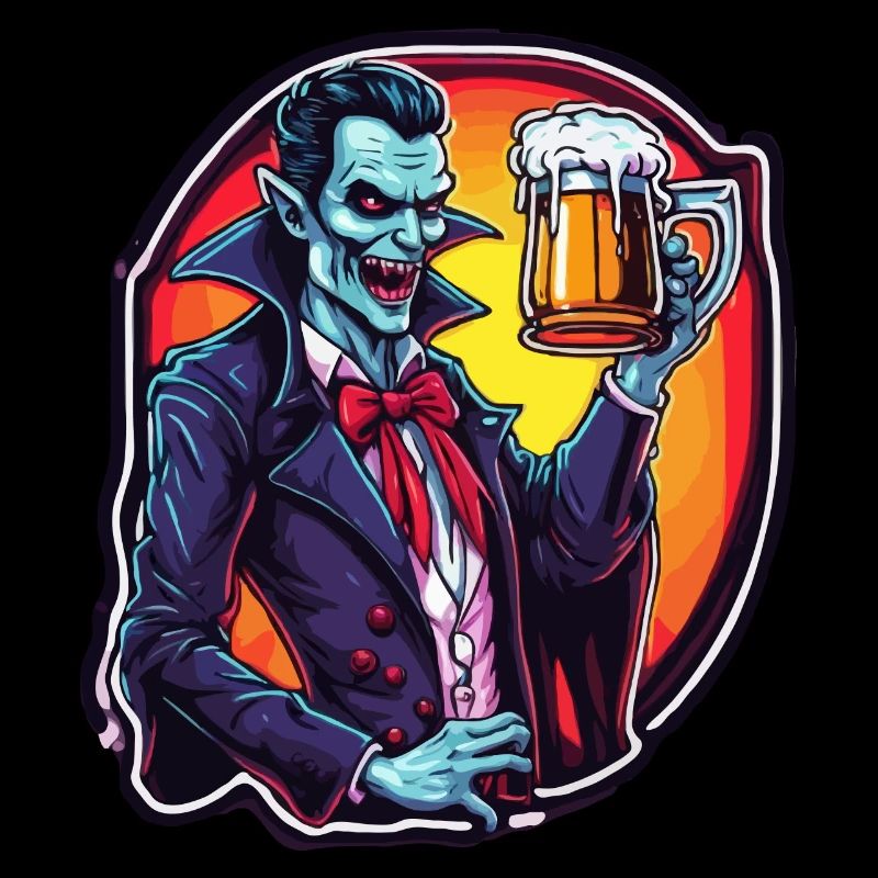 Vampire / Dracula / Bloodsucker / Halloween / Myth