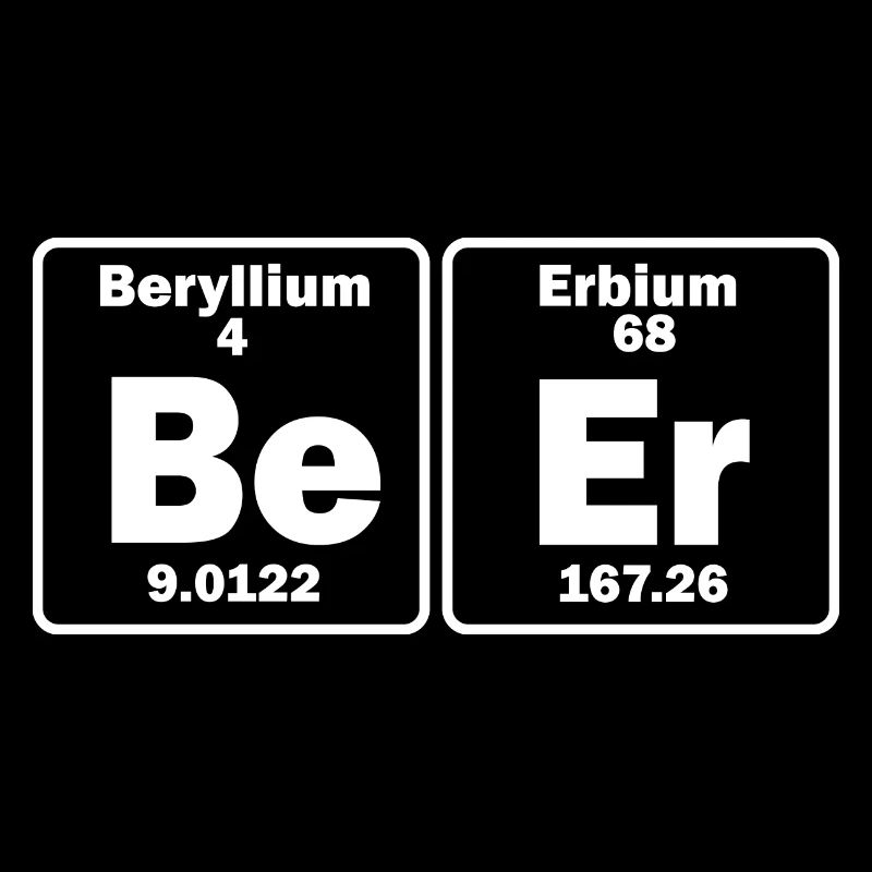 Element of Beer Nerdy Science Periodic Table Geek