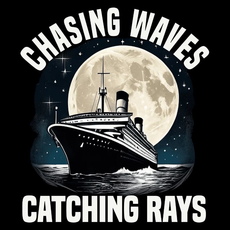 Chasing Waves Catching Rays Cruise Ship Vacation