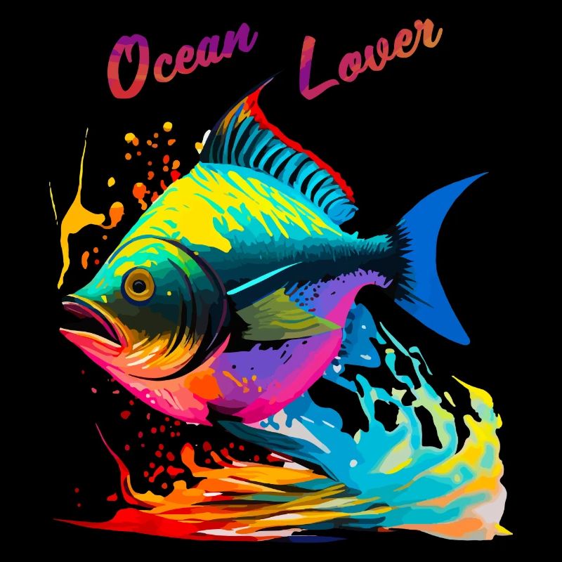 Ocean Lover. Poisson coloré