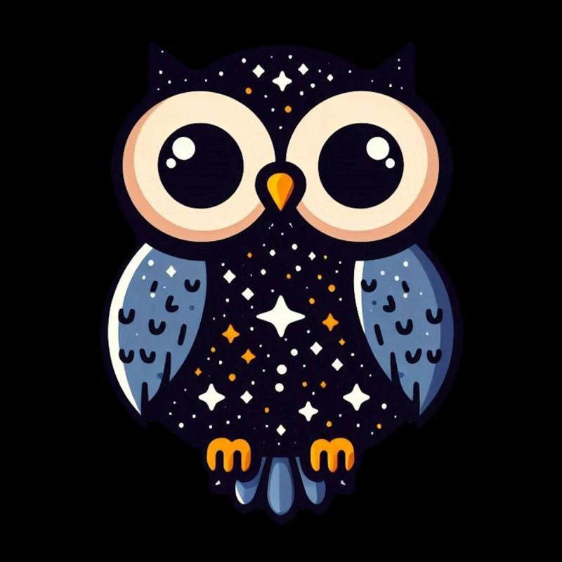 Sternennachteule Kunst