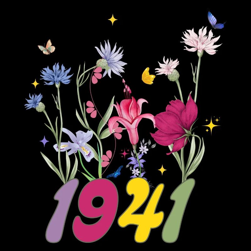Année de naissance 1941 fleurs sauvages