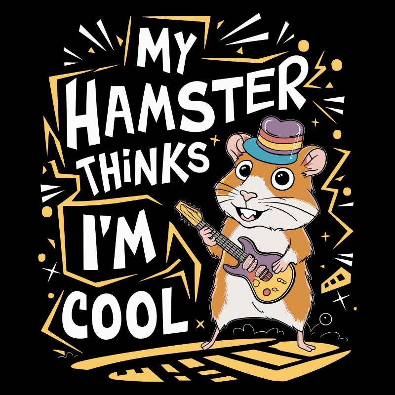Funny saying for hamster friends