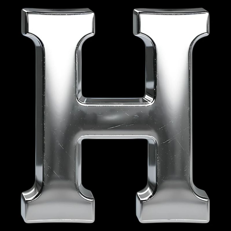 Chrome ,, H " Metallic