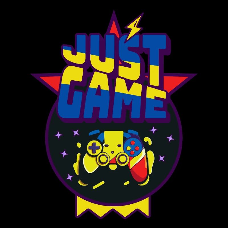 Just Game Controller Jeu Vidéo Cadeau Gamer