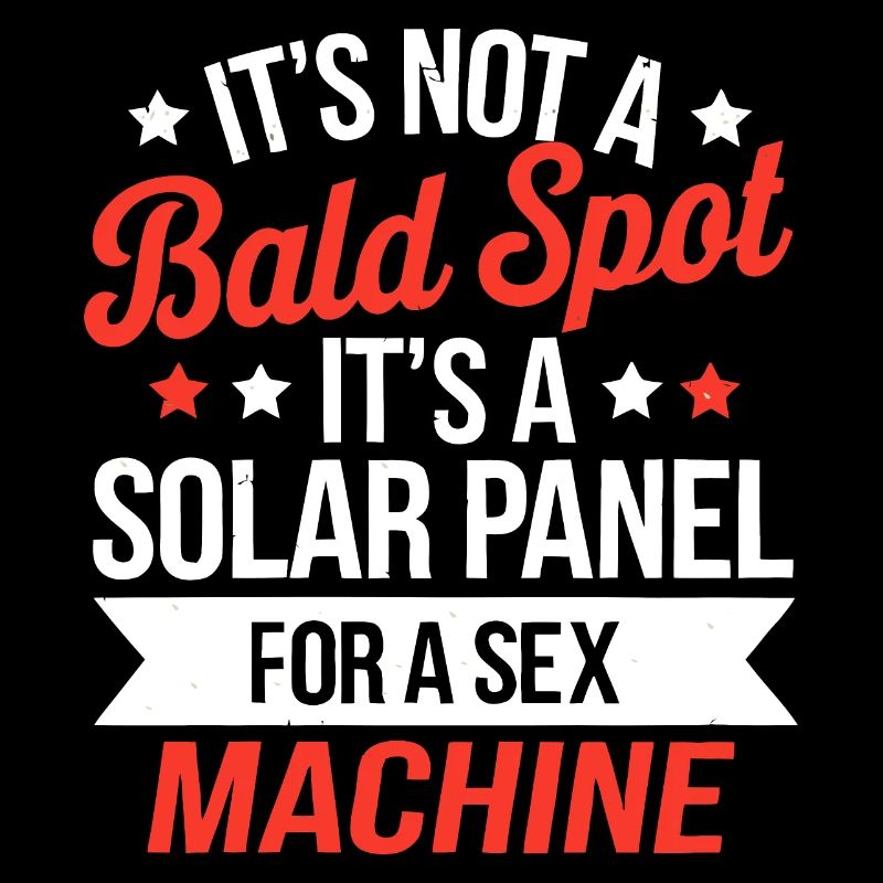 It's Not A Bald Spot it's a Solar Panel