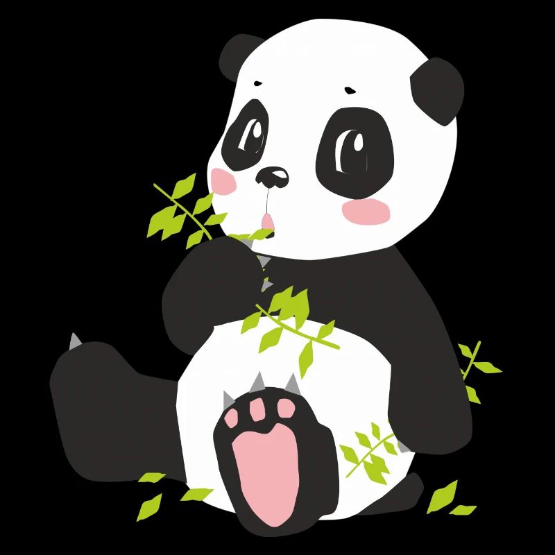 der niedliche Panda