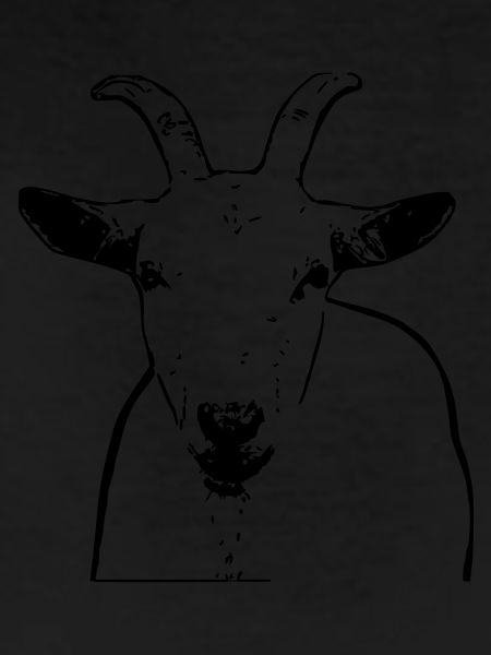 goat outlined