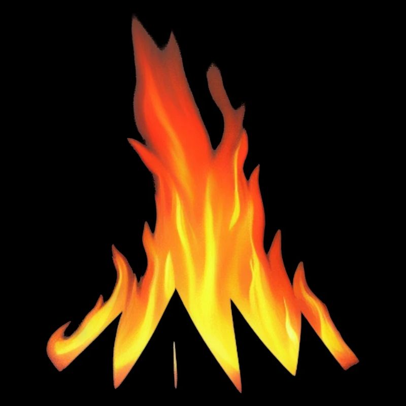 Feu de camp Camping Nature Feu de forêt Extérieur Tente 1