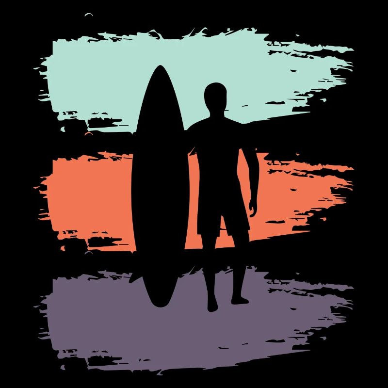 Skateboard SUP Surfen