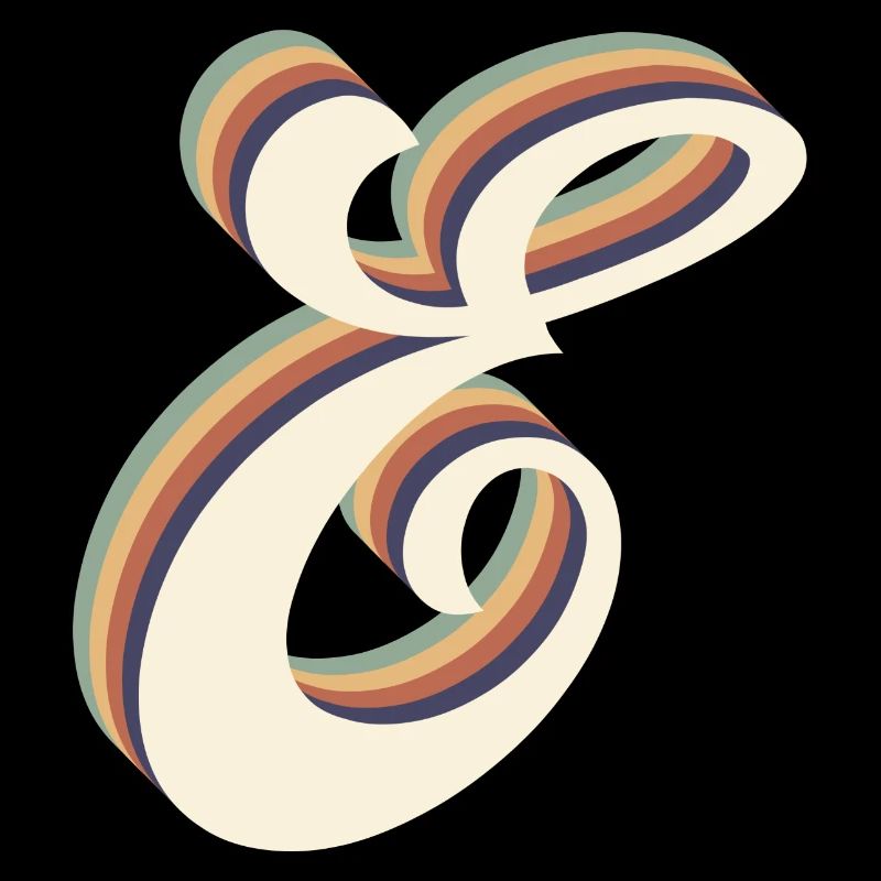 letter e