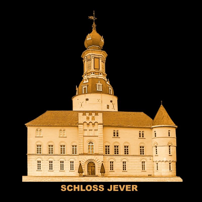 Château de Jever Frise Basse-Saxe Mer du Nord