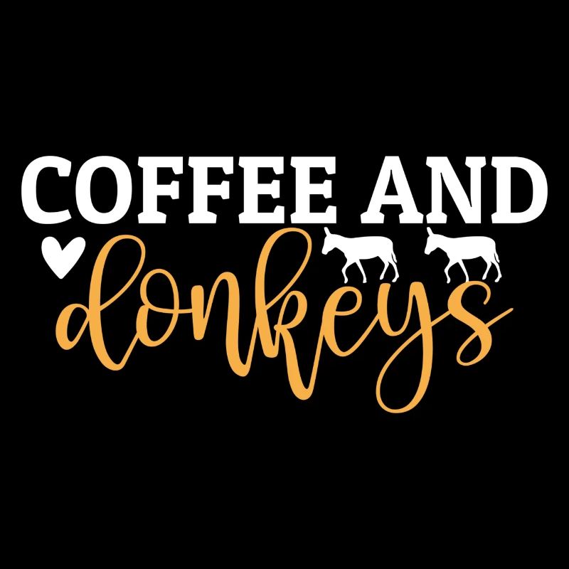 Café et ânes