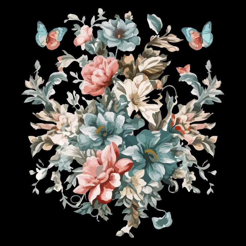 Vintage-Blumen