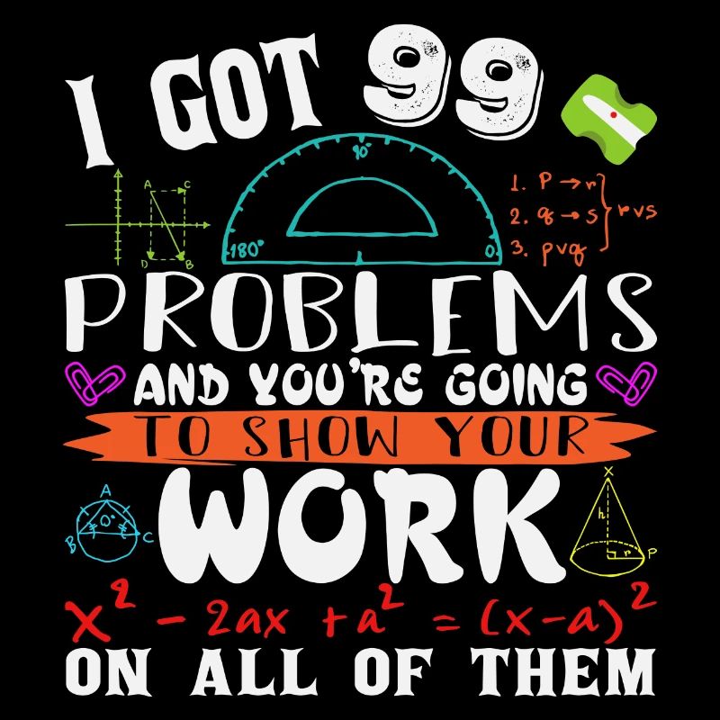 I got 99 problems and you are going to show your