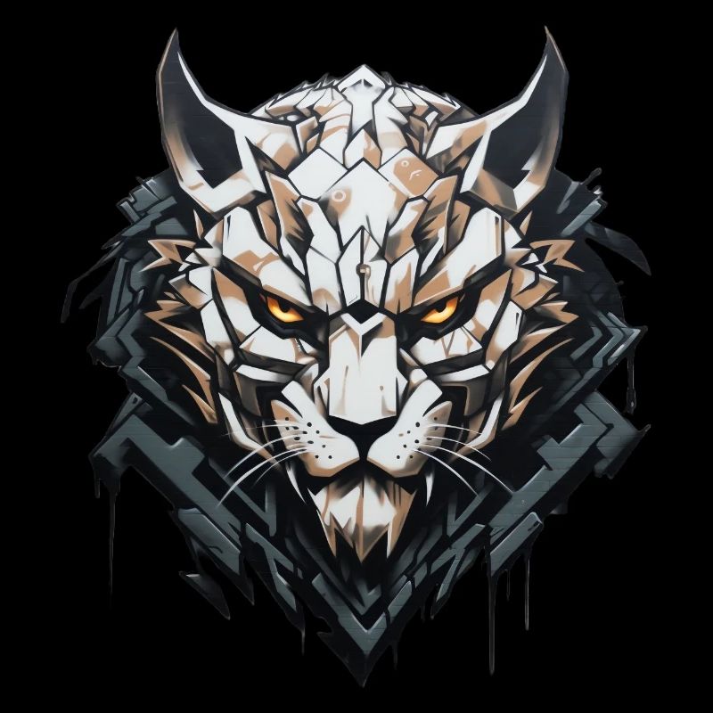 Geist des Waldes - Graffiti Stil