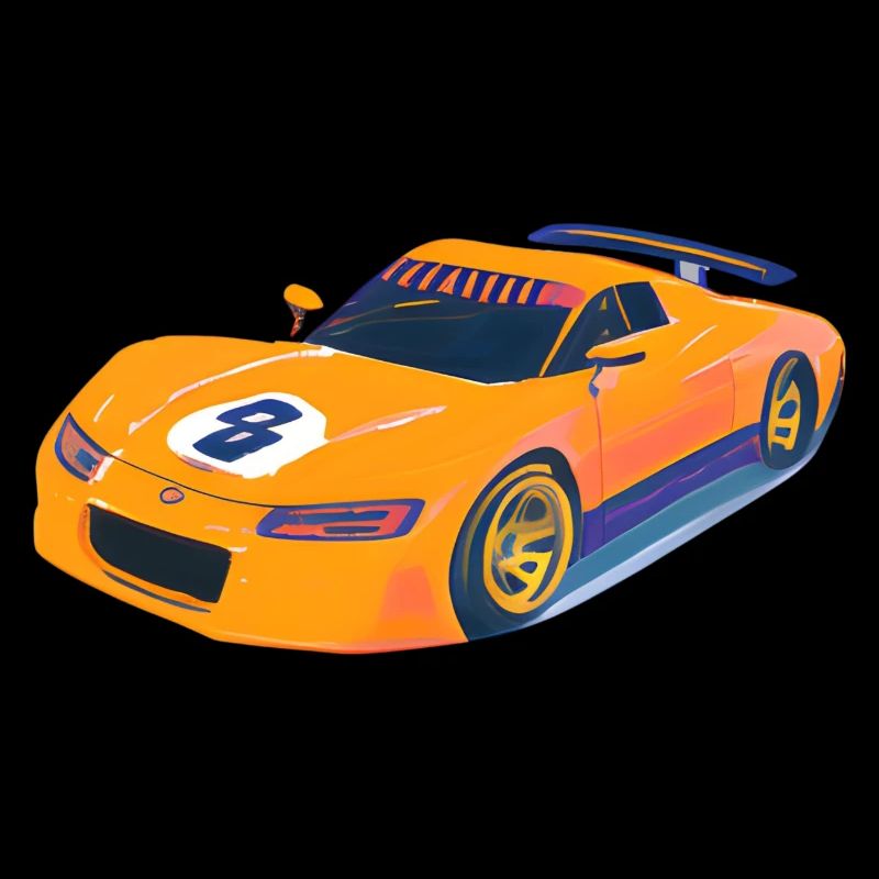 Argent des voitures de course