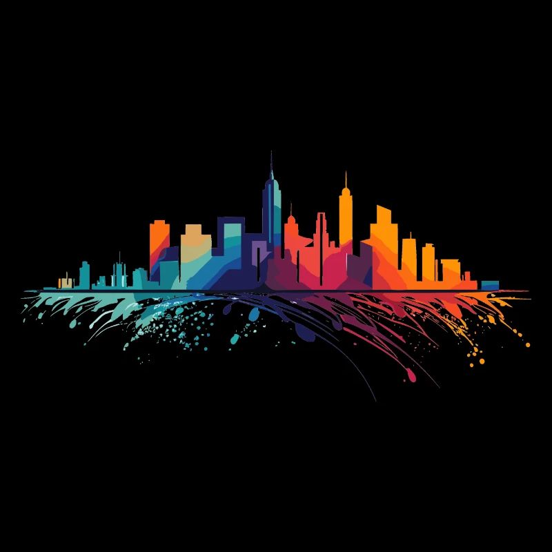 bunte Skyline