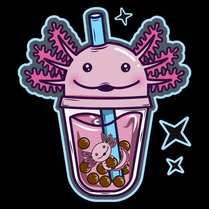 Axolotl Bubble Tee