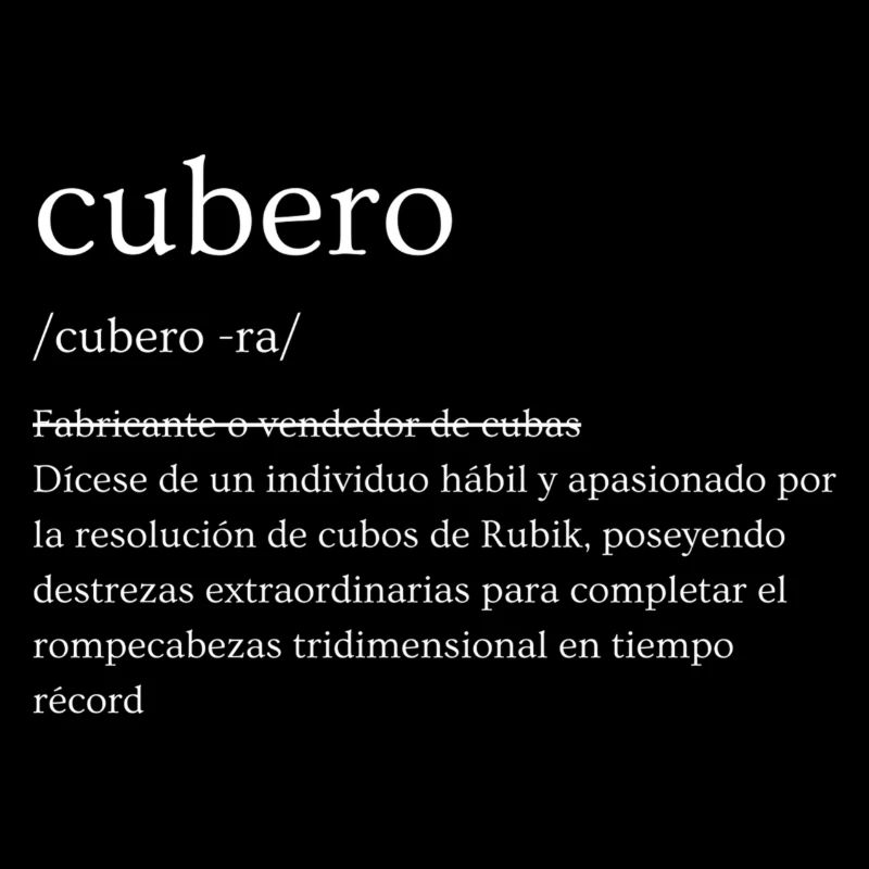 Définition de Cubero