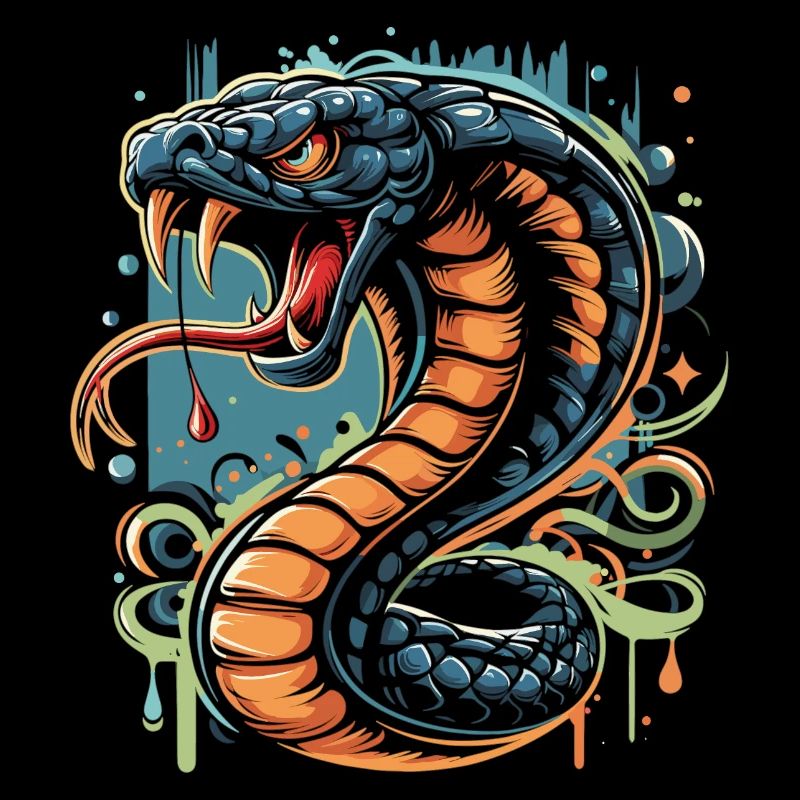 Cobra graffiti