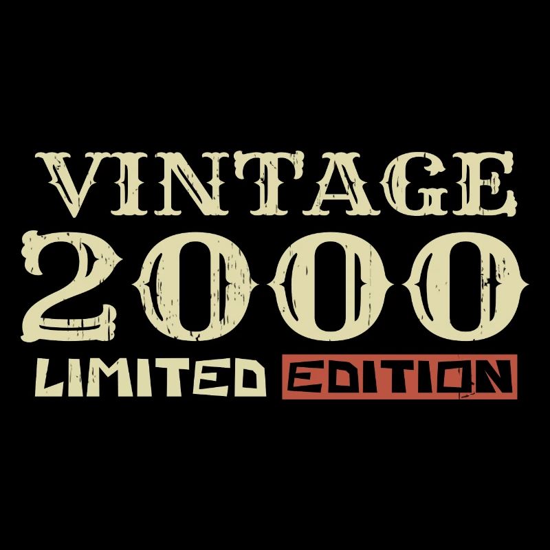 2000 Vintage: Einzigartiges Retro-Geschenk zum 24-jährigen Jubiläum