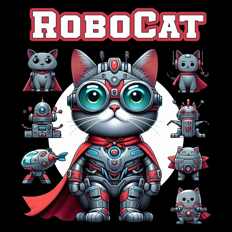 Robocat Robot Cat Funny Animals