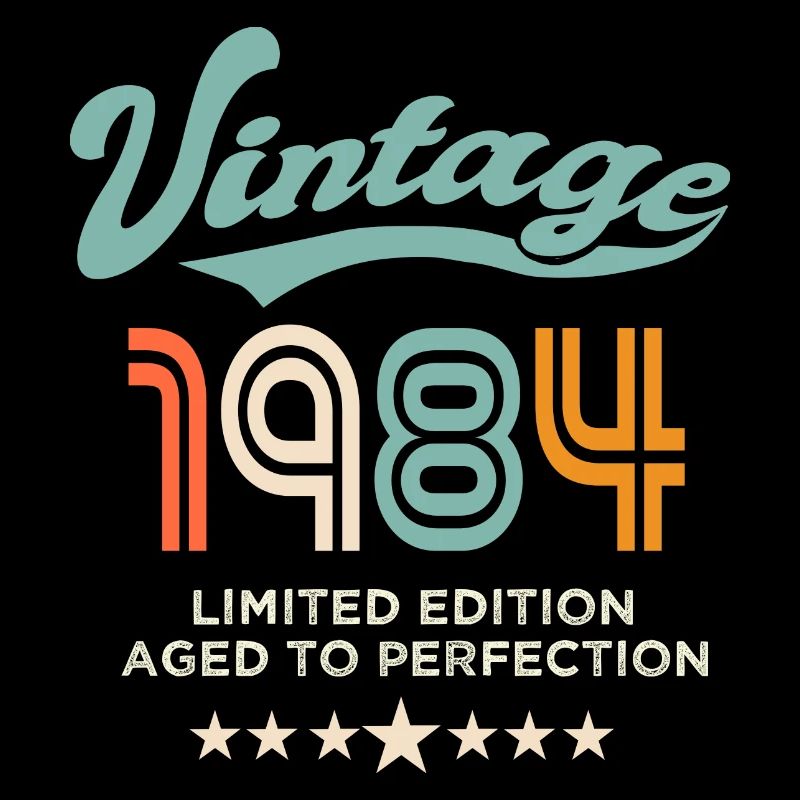 Né en 1984 Anniversaire 1984, 40 ans
