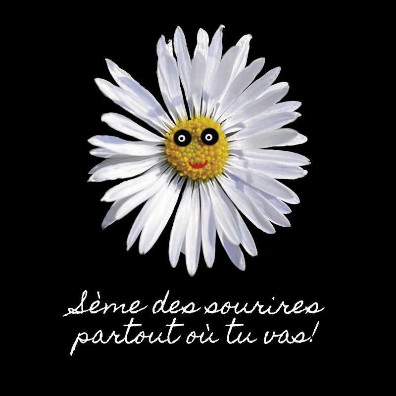 Lächelndes Gänseblümchen