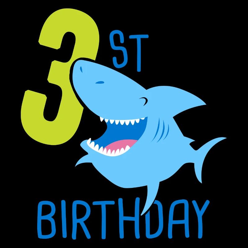 3e anniversaire garçon 3ans requin