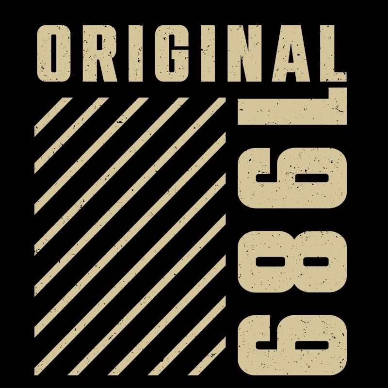 Original 1989 Authentic 1989 Vintage Bursdag