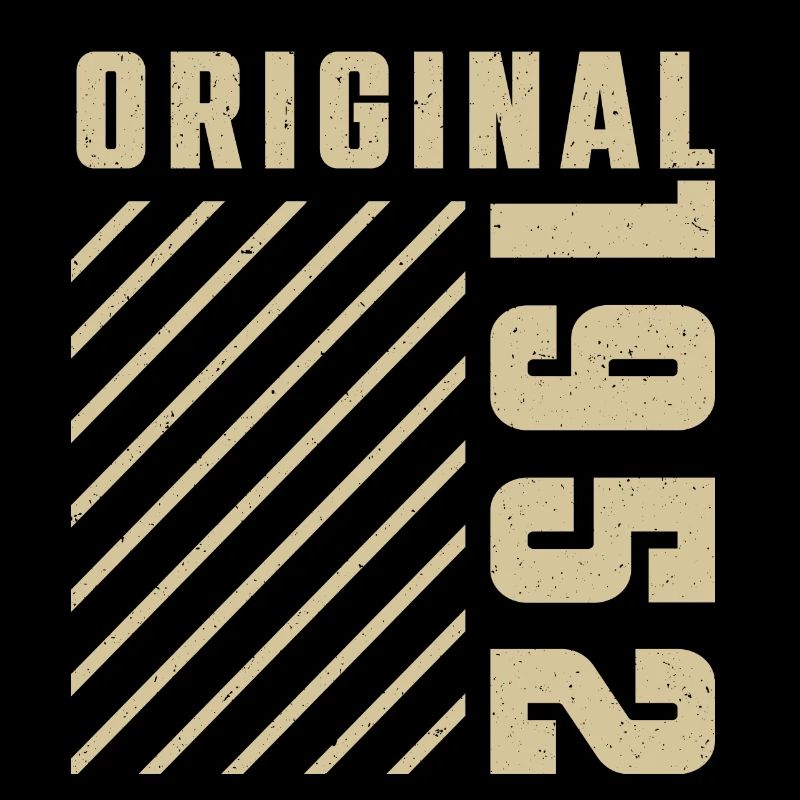 Original 1952 Authentic 1952 Vintage Bursdag